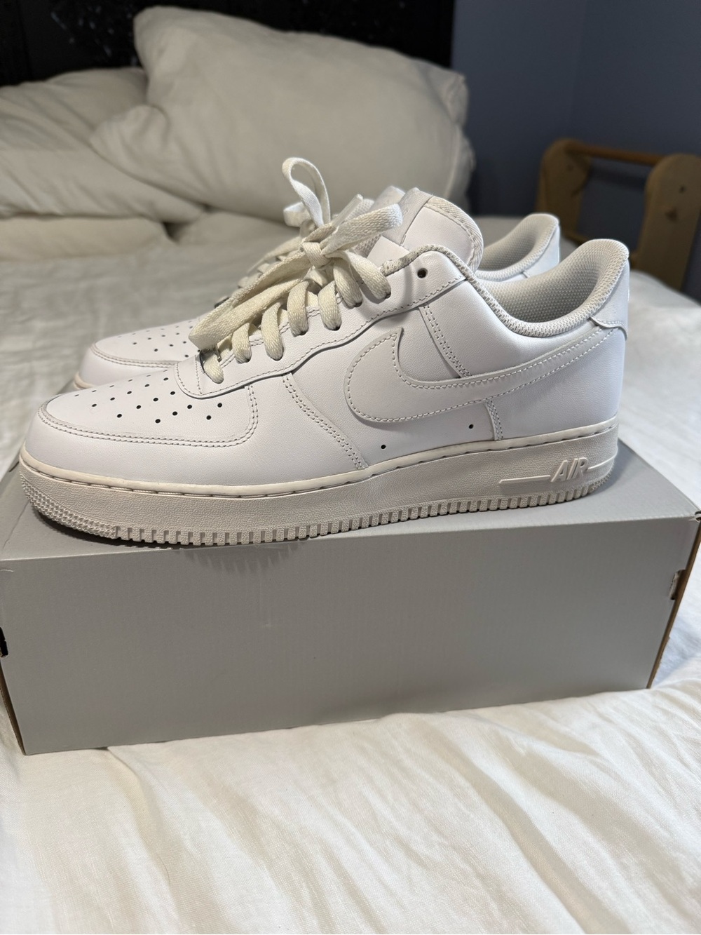 Nike All-White Low Top Air Force One